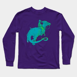 Get along little dino (dino rider) Long Sleeve T-Shirt